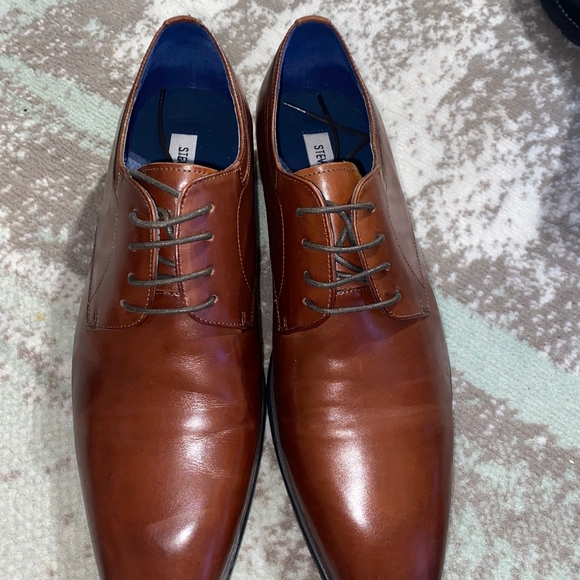 Sz 11 NEW Jarvis Plain Toe Derby STEVE MADDEN - Picture 2 of 5